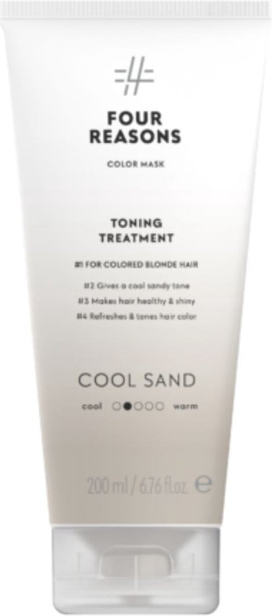 Four Reasons Color Mask Toning Treatment Cool Sand 200ml