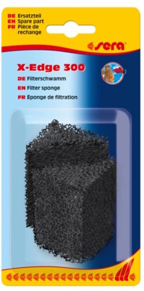 Sera ERS X-Edge 300 filterspons vervangset | 2 stuks | voor hoekfilter