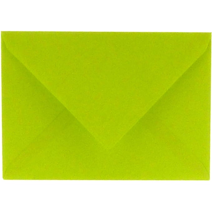 Envelop Papicolor EA5 156x220mm appelgroen pak à 6 stuks