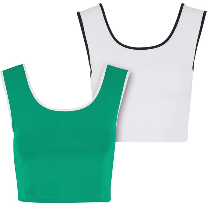 Urban Classics - Contrast Crop top - M - Multicolours