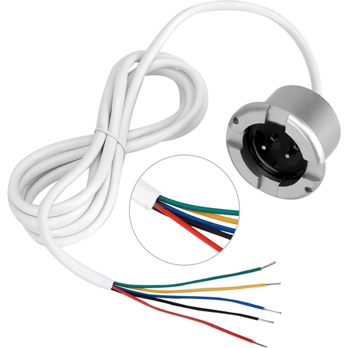 Machinekamer Geïsoleerde Bedrade Waterlek Overstromingsalarm Sensor Detector 12V white
