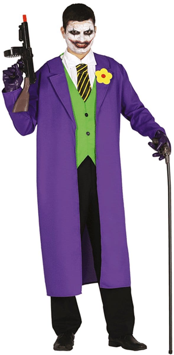 Fiestas Guirca - The Joker kostuum (maat 52-54)