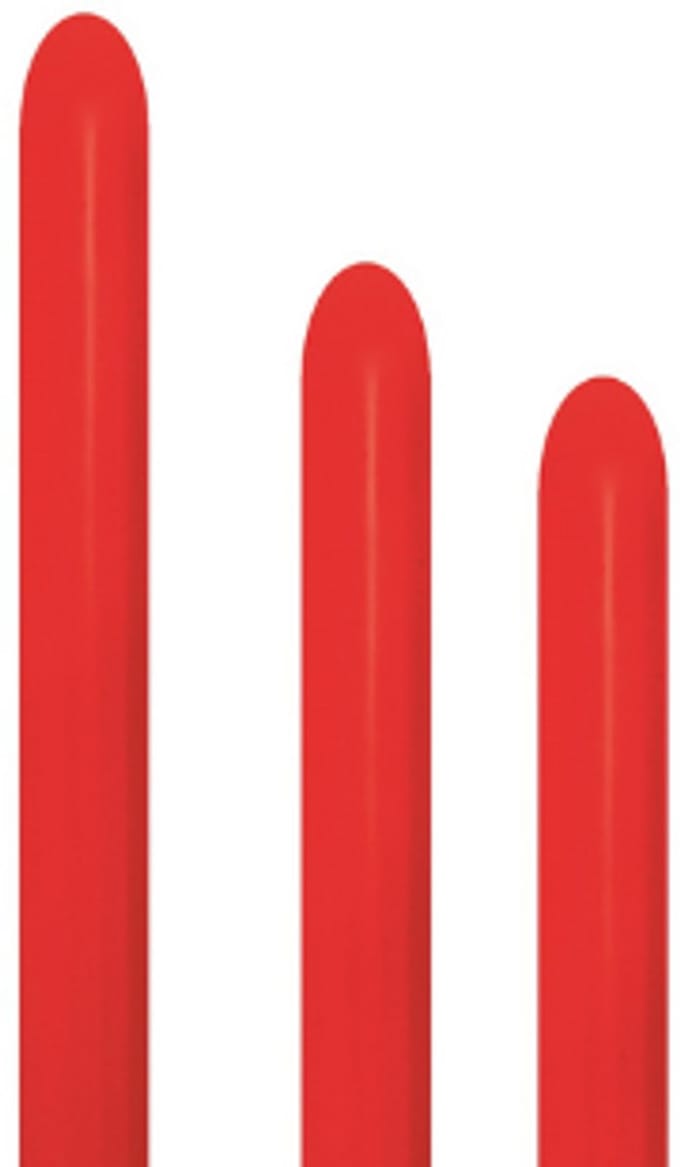 Modelleerballon Sempertex 260s Red - 50 stuks