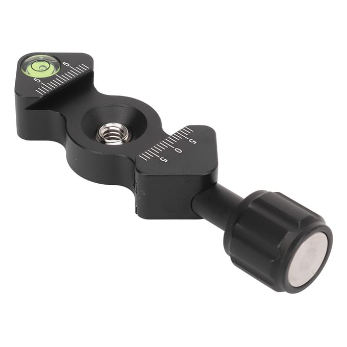 FC 25 Visgraat Snelkoppelingsplaat Breedte Verstelbaar Aluminiumlegering Universele Camera Klemplaat Klem gray