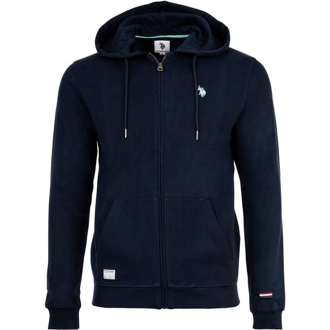 U.S. Polo Assn. Sweat vest Diagonal Fleece Carbon Finish Sweatjacke Set van 1