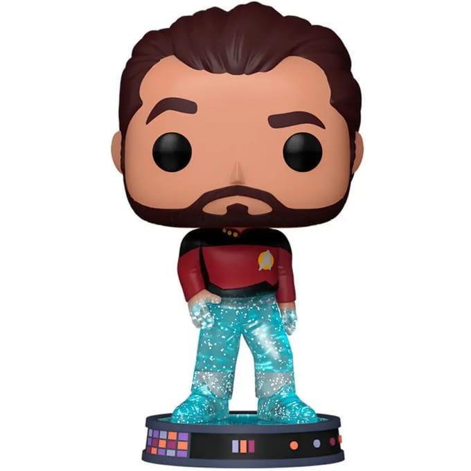 Funko Pop! Star Trek - William T. Riker (Transporter) (Glitter) #1688