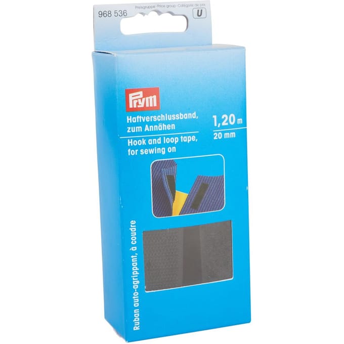 Prym Klittenband voor het naaien - Zwart