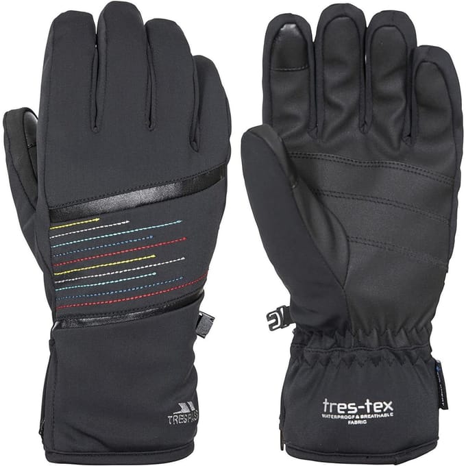Trespass Dames/Dames Kay Handschoenen (Zwart)