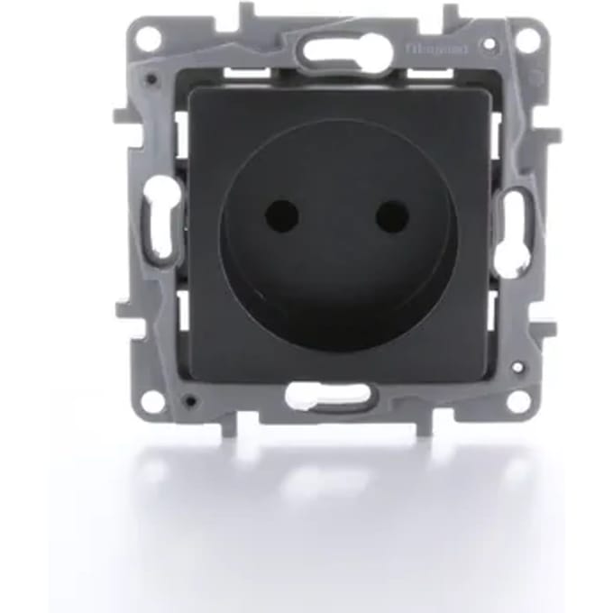 Legrand Stopcontact Niloe Inbouw 2-polig Antraciet
