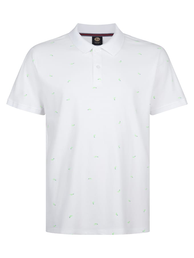 Petrol Industries - Heren Plus Size polo met korte mouwen Chassis - Wit