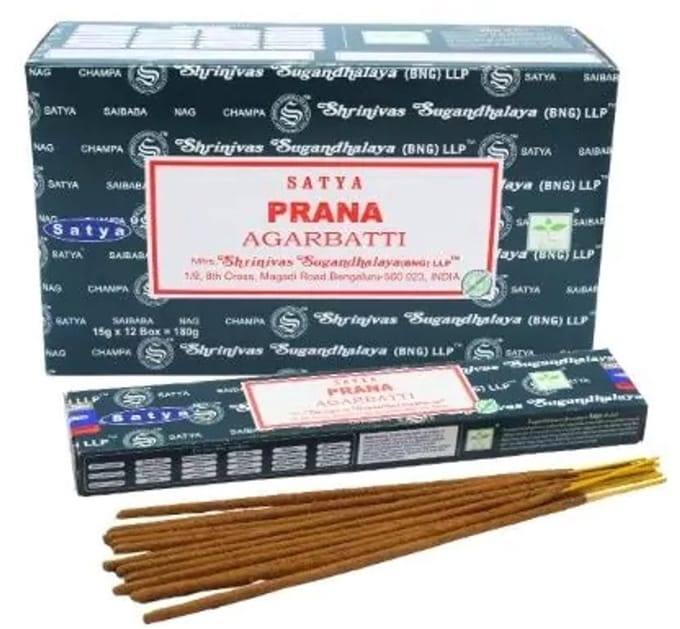 Satya - prana - wierook - doos 12 pakjes van 15 gram