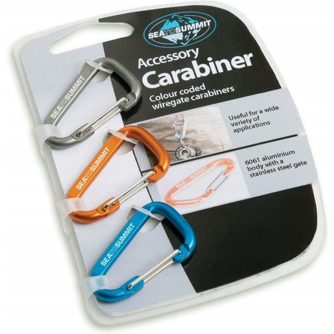 Sea to Summit Accessoire Karabinier (Pak van 3) - Assortiment - FBA AABINER3