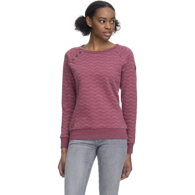 Dames sweatshirt Ragwear Daria Zig Zag