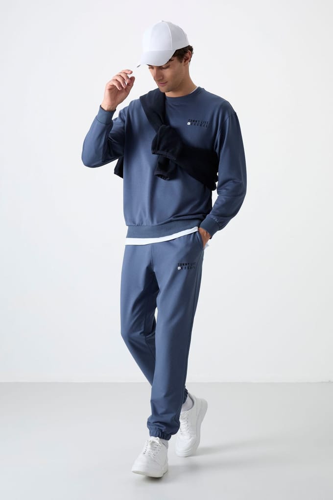 Heren Oversized Sweater en Broek Set