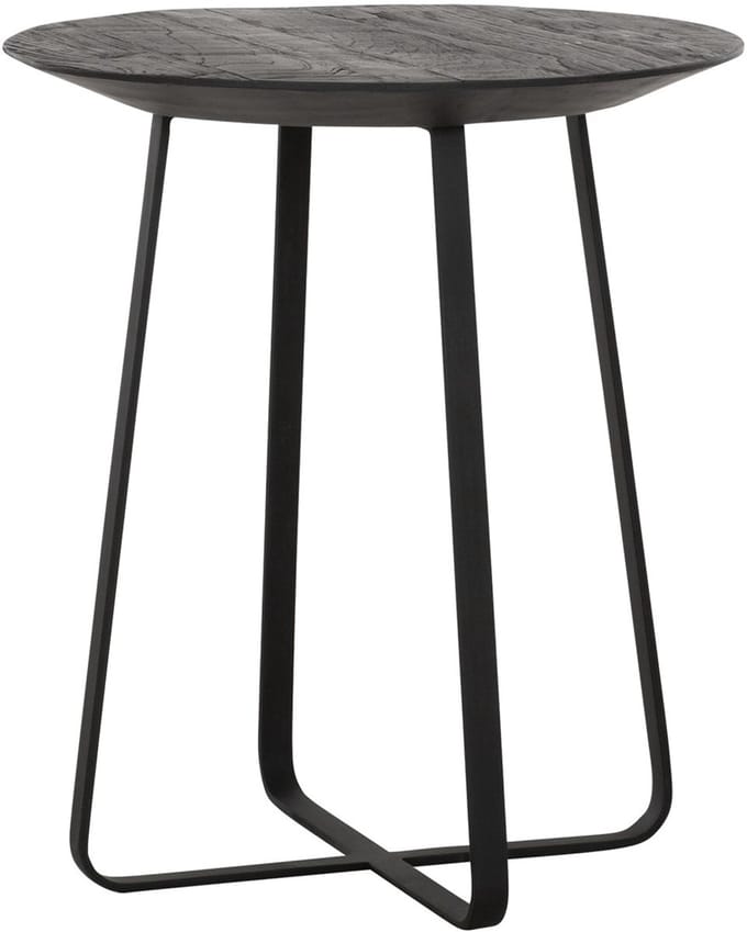 DTP Home Salontafel Neptunes rond teakhout 40x40x45 cm