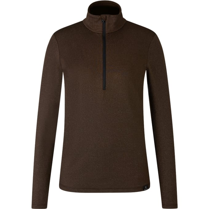 Bogner Fire + Ice Margo Baselayer Shirt Dames Wintersport (Maat - XL, Kleur - Espresso)