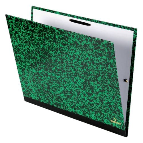 Tekenmap canson studio annonay elastieksluiting 320x450mm groen