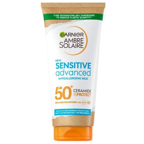 Garnier Sensitive Advanced Hypoallergenic Face &amp; Body Sun Protection Lotion SPF50+ 175 ml