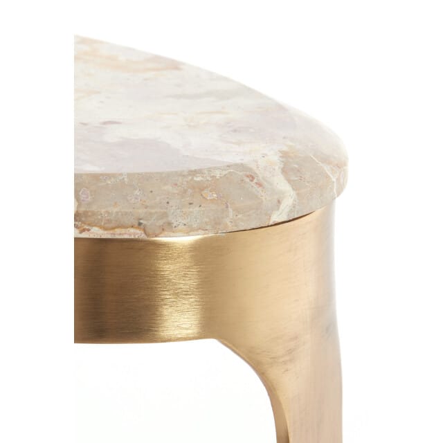 Light & Living - Salontafel GIULIO - 51x33x36 cm - Bruin