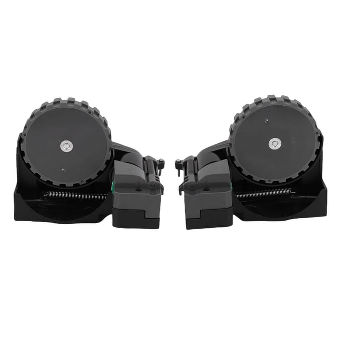 1 Paire de Modules de Roue Gauche et Droite de Remplacement pour Aspirateur Série I7 I7+ I8 I8+ I6 I6+ I4 I3 I3+ J7 E5 E6 E7 gray