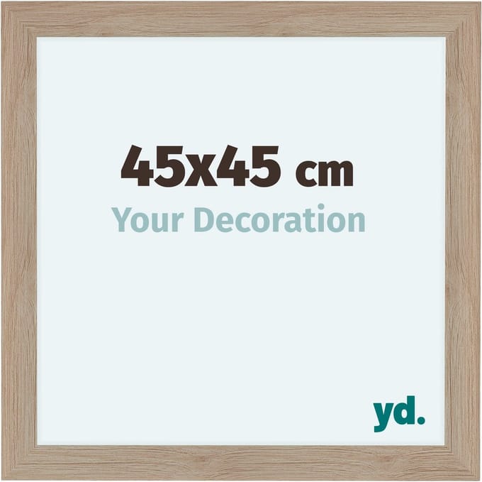 Your Decoration - Fotolijst 45x45 cm - MDF - Eiken Licht - Como