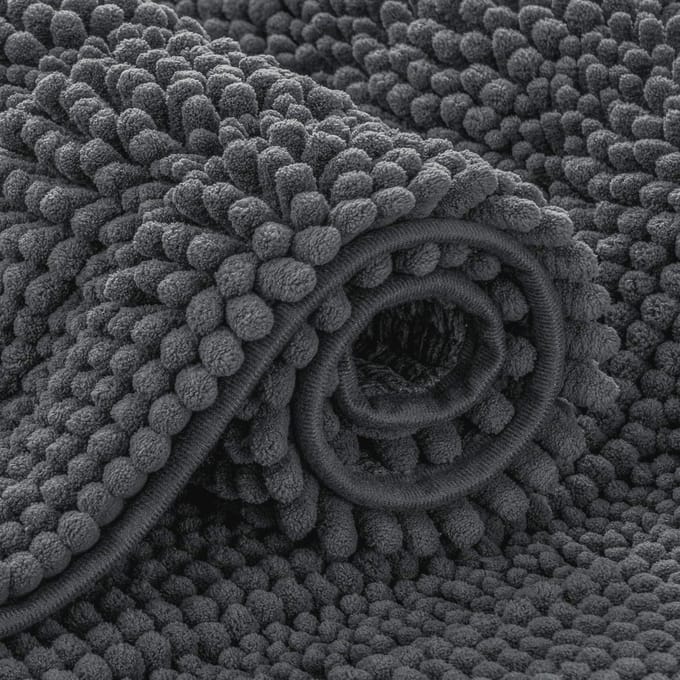 Badkamertapijt Chenille Pluche Waterabsorberend en Sneldrogend 20 x 31 inch