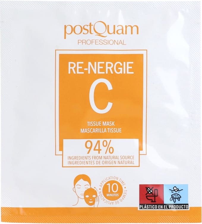 POSTQUAM SKIN CARE VITAMINE C TISSUE MASKER .