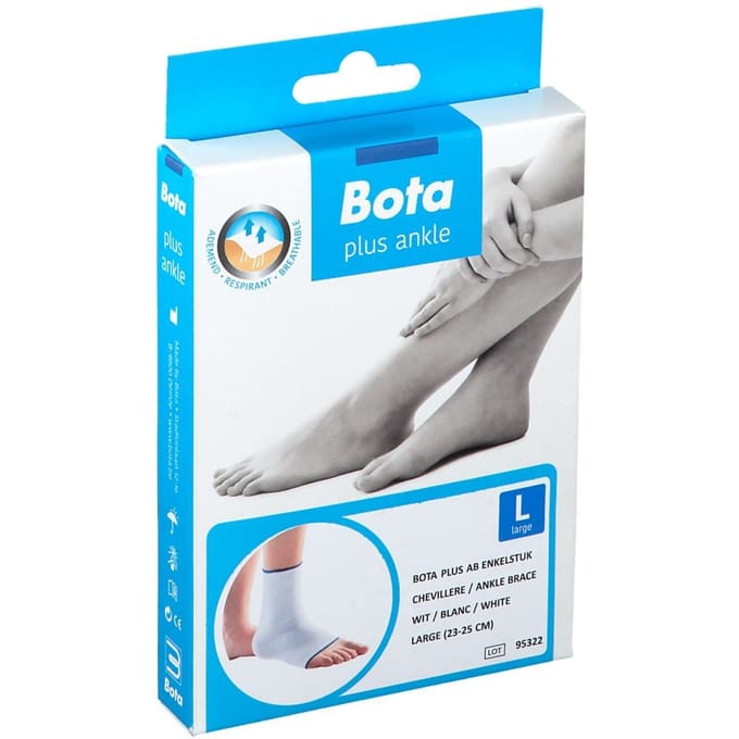 Bota Plus AB Enkelbandage Wit L 1 Verband(en)