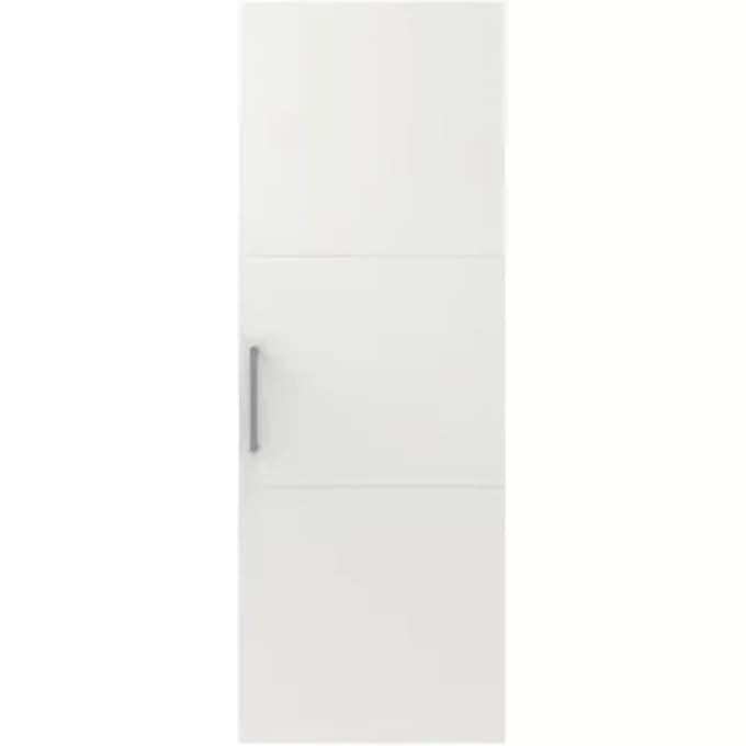 Sencys Binnendeur Industrial - 2 Groef - Wit - Stomp - 83x201,5cm