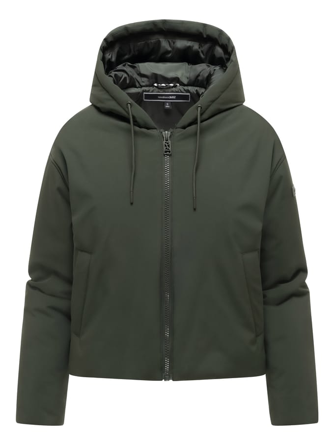 Navahoo dames winterjas Biscuitaa met capuchon