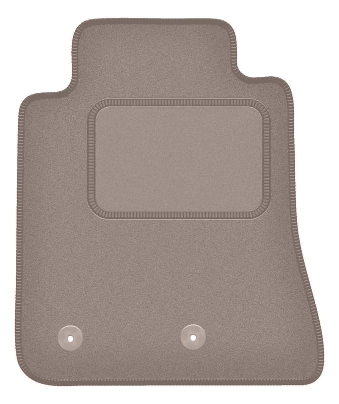 Beige bestuurdersmat voor: Ford Mustang MK6 coupé (2014-)