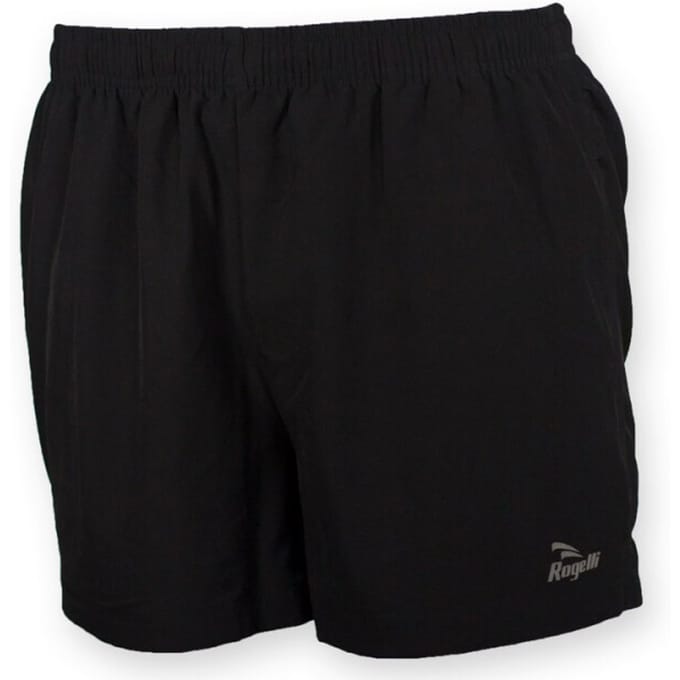 Rogelli Core Heren Hardloopshort - Achterzak Met Rits - Zwart