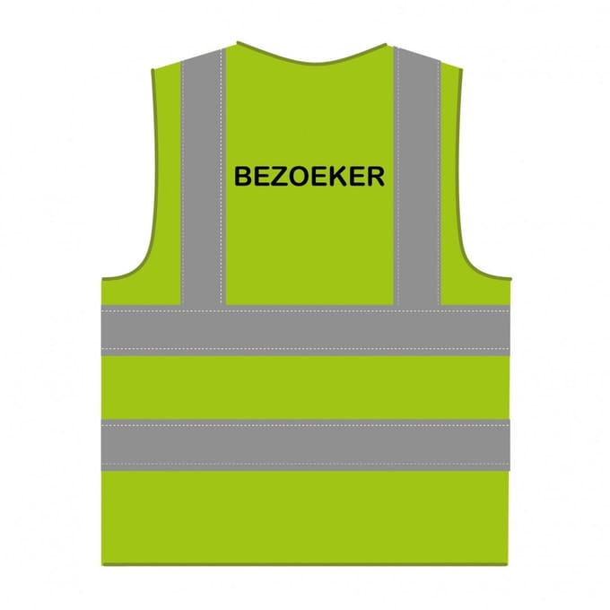 Bezoeker hesje RWS limoengroen