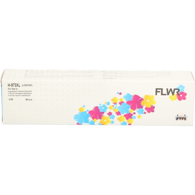 FLWR HP 973X zwart (Huismerk (remanufactured))