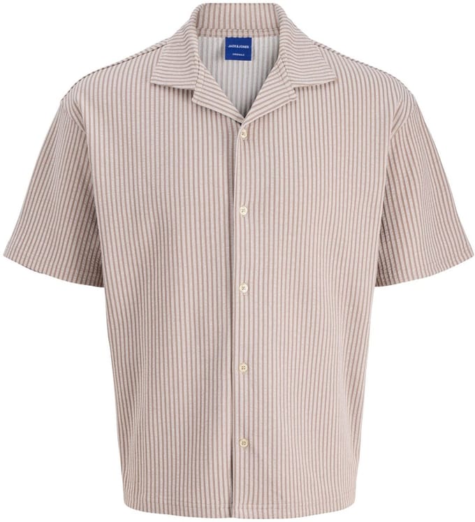 JACK&JONES - JORSUMMER STRIPED SHIRT SS SS25 - Heren - Polo's