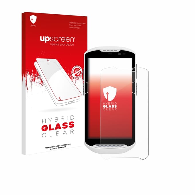 upscreen - Screenprotector voor Zebra TC57ax - Folie Beschermfolie Beschermglas transparant