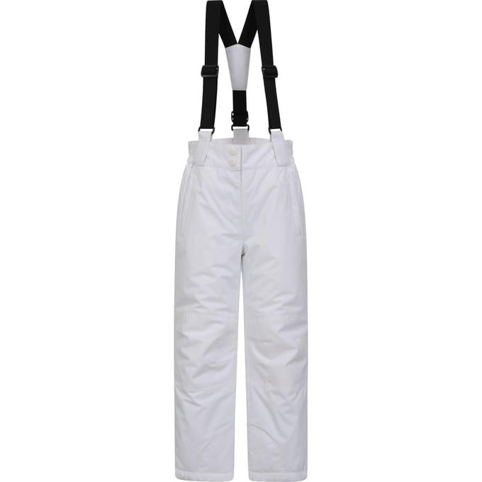 Mountain Warehouse Honing skibroek voor kinderen (Wit)