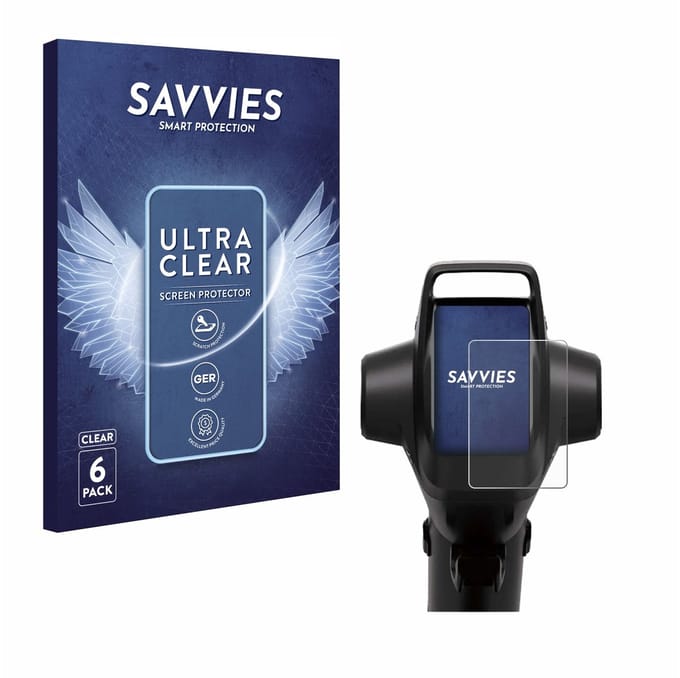 Savvies - Screenprotector voor Segway GT3 Pro - Folie Beschermfolie transparant 6 Stuks