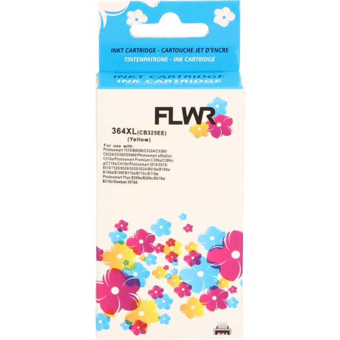 FLWR - Cartridges / HP 364XL / geel / Geschikt voor HP