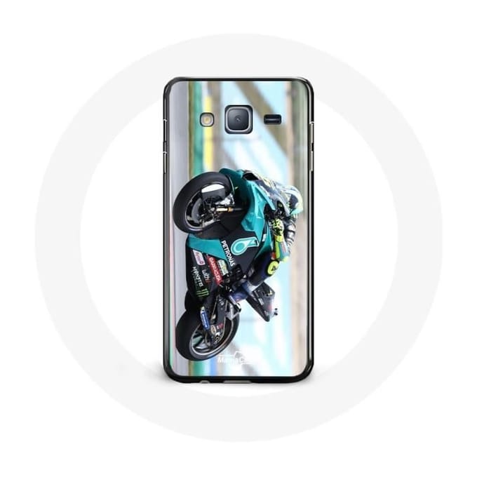 Case voor Samsung Galaxy J7 Valentino Rossi motorrijder