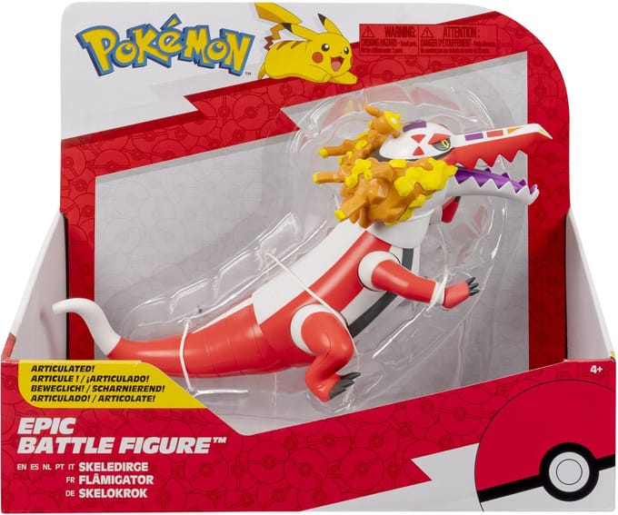 Pokemon Epic Figuur Skeledirge 30cm Bekende knuffels