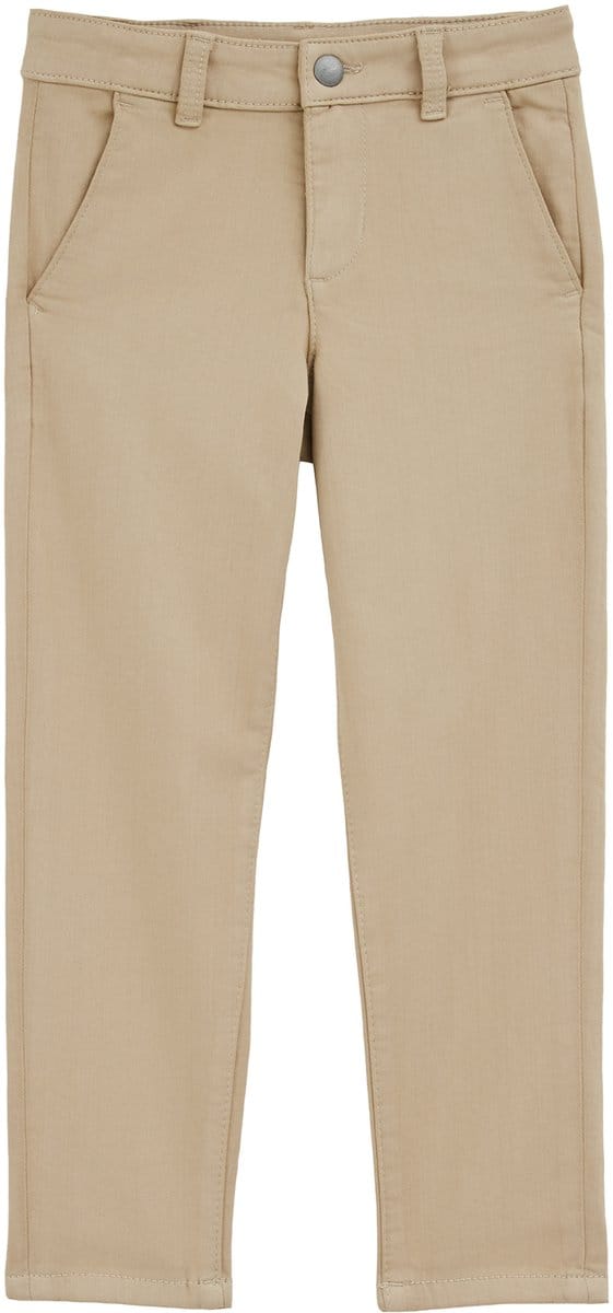 WE Fashion Jongens slim fit chino van jogkwaliteit