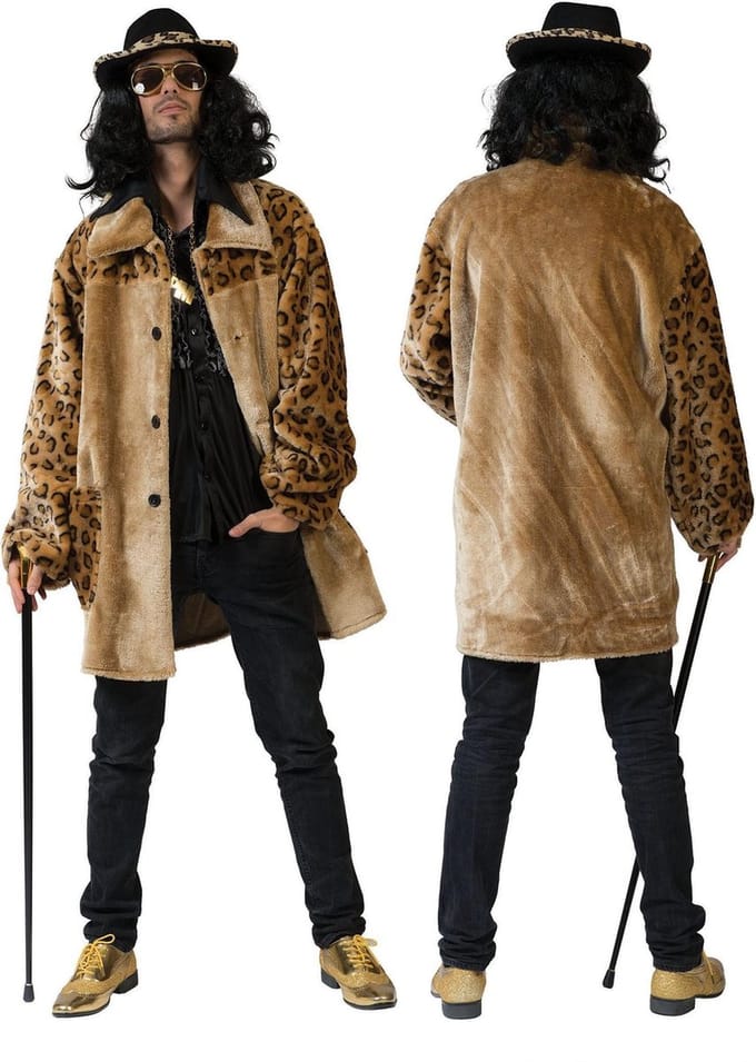 Stoer leopard pimp jassen