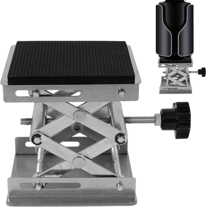 Schaarhefbrug - Schaarlifter Lab Jack - Ondersteuning Aanpassen - Verstelbare Hefhoogte - 45 - 155 cm