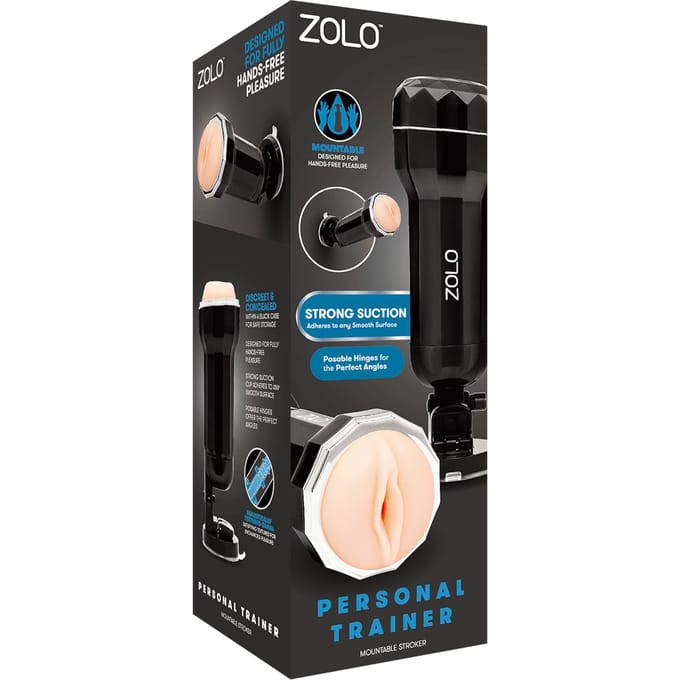 Zolo origineel Mount Discreet Stroker - Zwart
