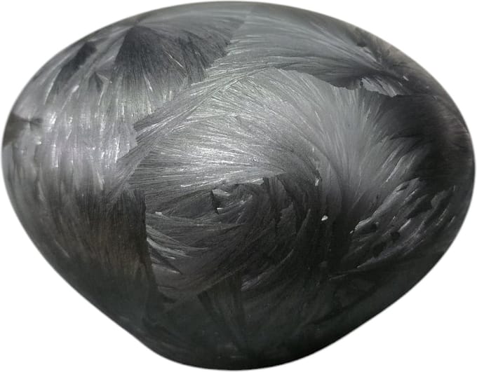 Mini Urn - Stone - Glas - Zwart Frost - 250ml