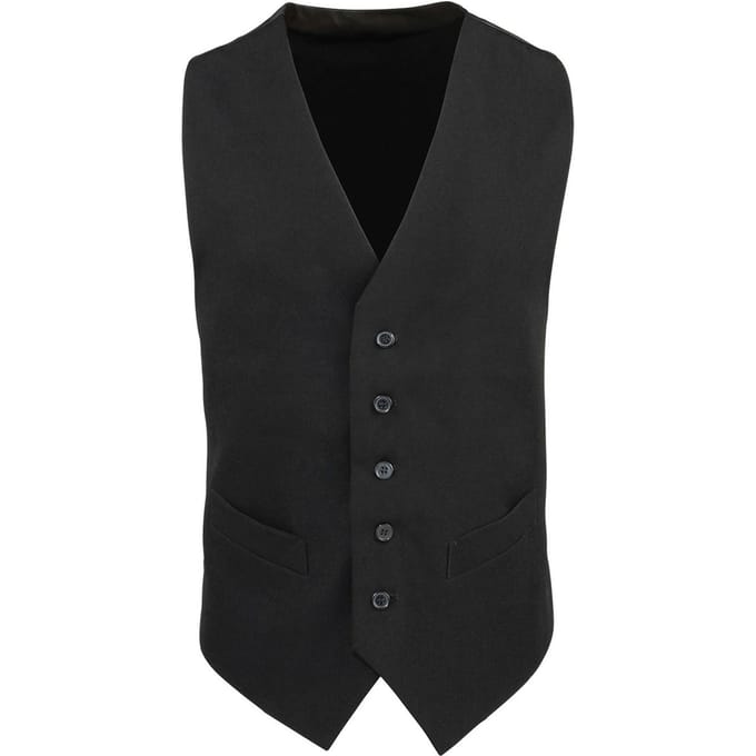 Premier Heren gevoerde bodywarmer (Zwart)