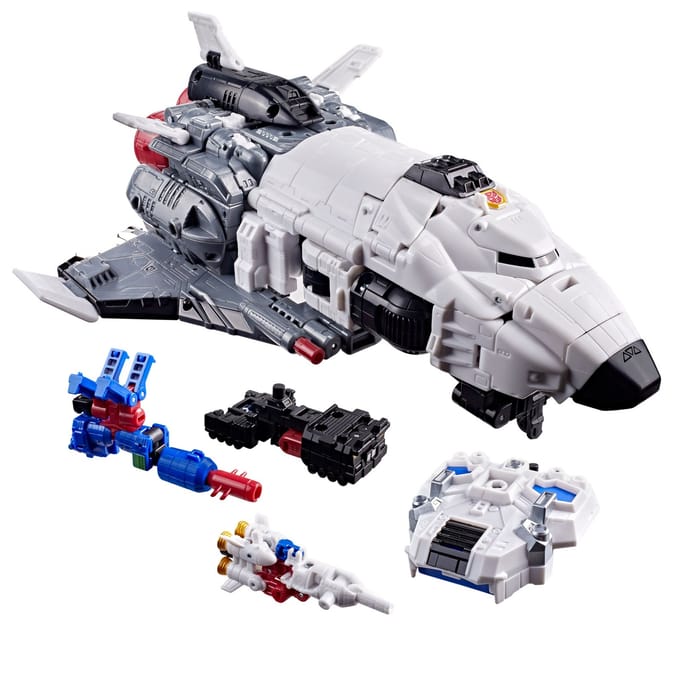 Transformers Toys Age of the Primes Armada Jetfire Commander Class Action Figure Set, 8+