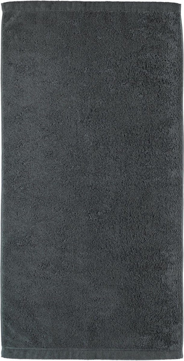 Cawö Lifestyle Uni Handdoek Anthraciet 50x100