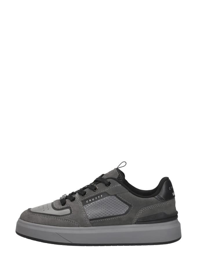 CRUYFF JUNIOR Endorsed Tech Pinstripe Sneakers - Jongens - Grijs - Maat 36